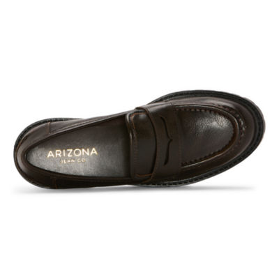 Arizona Jean Co Lillie Womens Round Closed Toe Loafers