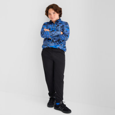 Xersion Little & Big Kid Boys Quick Dry Tapered Mid Rise Regular Fit Pull-On Pant