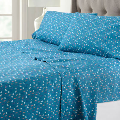 Home Expressions Cool and Crisp Cotton Percale Sheet Set