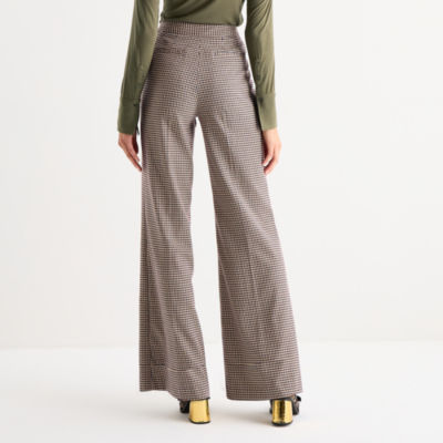 Worthington Womens Flare Regular Fit Trouser