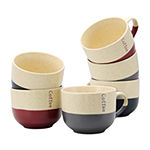Elama Latte Loft 6-pc. Coffee Mug