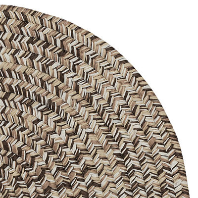 Colonial Mills® Carrington Tweed Reversible Braided Indoor/Outdoor Oval Rug