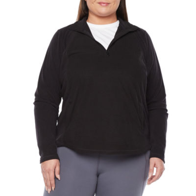 Fleece Lined Half Zip Long Sleeve