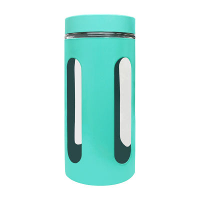 Blue Donuts 44 Oz Steel Storage Canister 1 Pair Food Container