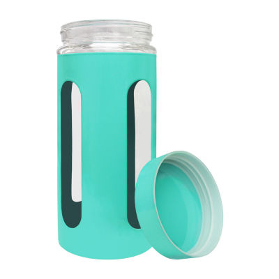 Blue Donuts 44 Oz Steel Storage Canister 1 Pair Food Container