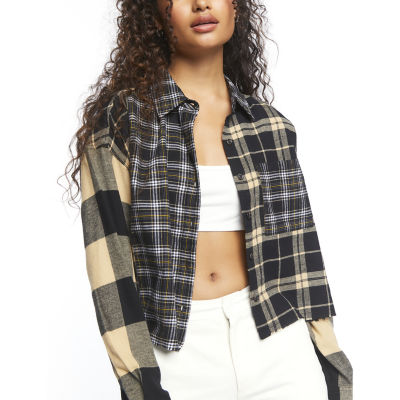 juniors flannel shirts