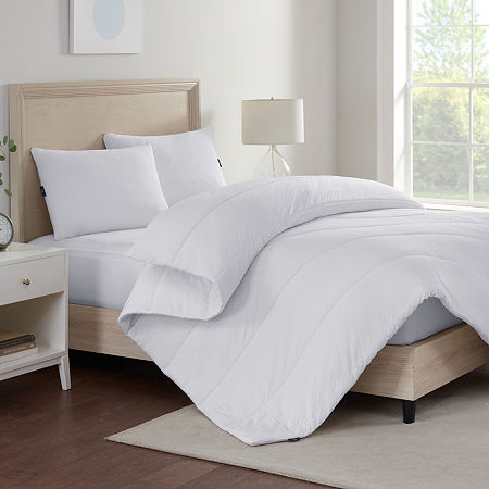 Serta Power Chill Down Alternative Comforter, One Size, White