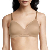 Ambrielle Everyday Wirefree Full Coverage Bra, Color: Feather Fan