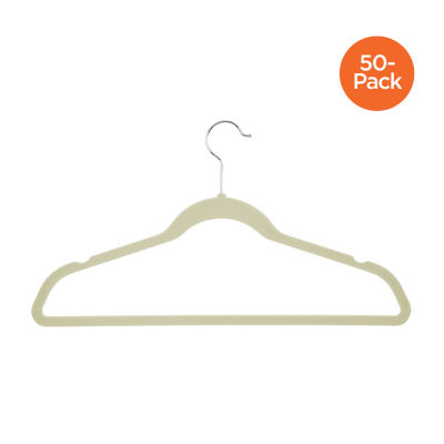 Honey-Can-Do 50 Pack Velvet Touch Hangers