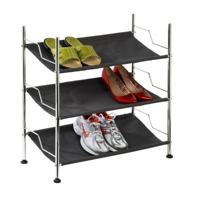 Home Expressions 4-Shelf Shoe Rack, Color: Grey - JCPenney