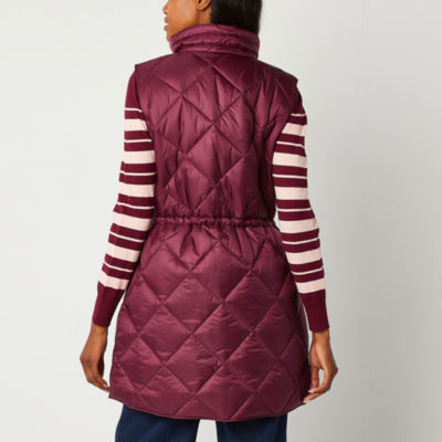 Liz Claiborne Womens Puffer Vest