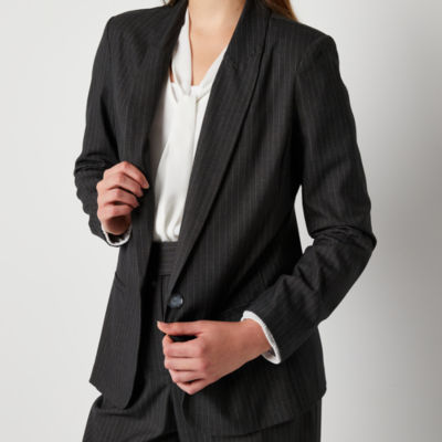 by&by Juniors Womens Regular Fit Suit Blazer