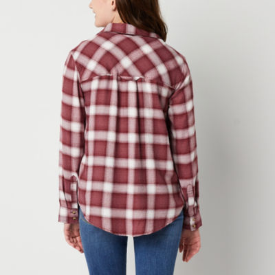 Classic Back Packer Flannel Shirt W/ Plaid Design