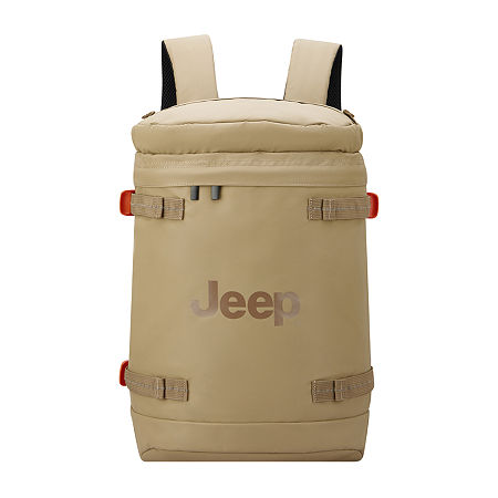 Jeep JS013C Large Zip Top Backpack, One Size, Yellow
