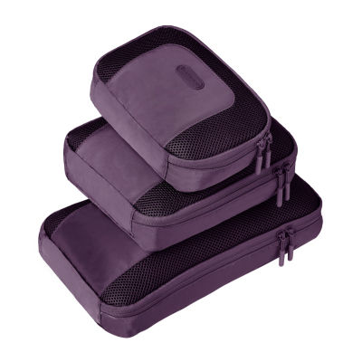 Travelon Pi Never Lost Set Of 3 Packing Cubes