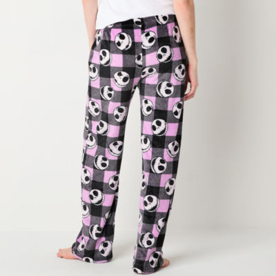 Disney Mjc Nightmare Before Christmas Womens Juniors Microfleece Pajama Pants