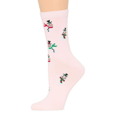 Mixit Holiday Womens Crew Socks