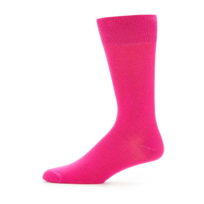 J. Ferrar Dress 1 Pair Crew Socks Mens