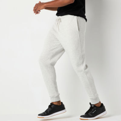 Xersion Quick Dry Cotton Fleece Mens Mid Rise Moisture Wicking Jogger Pant