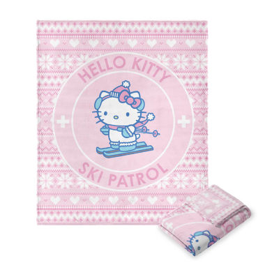 Northwest Ski Patrol Hello Kitty Midweight Throw