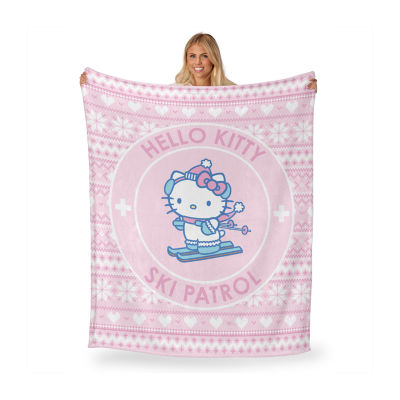 Northwest Ski Patrol Hello Kitty Midweight Throw