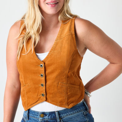 a.n.a Corduroy Womens Vest