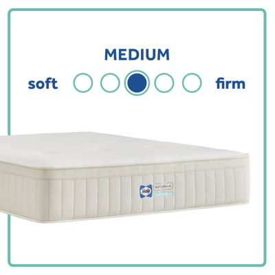 Sealy® Naturals Muir Medium - Mattress + Box Spring