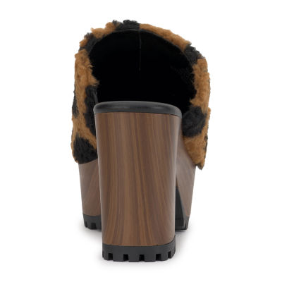 JS Jessica Simpson Tyvah Womens Round Closed Toe Clogs, Color