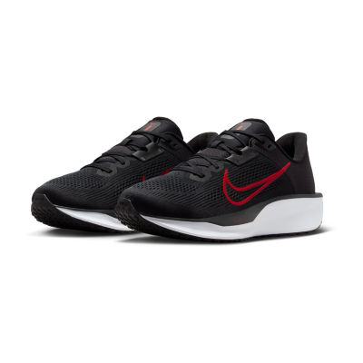 Nike Quest Mens Running Shoes, Color: Black Red JCPenney
