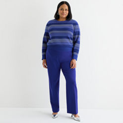 パンツ todayful Centerpress Ponte Pants Plus Size - Pull-On Wide-Leg Lightweight Ponte Pant - Torrid