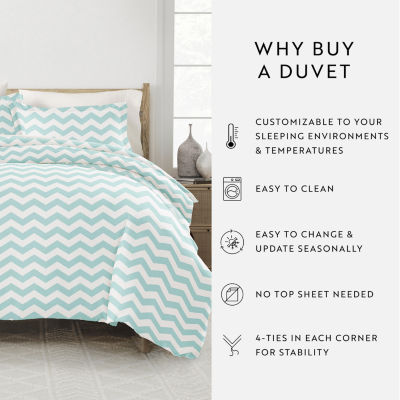 Casual Comfort Premium Ultra Soft Arrow Pattern Duvet Cover Set