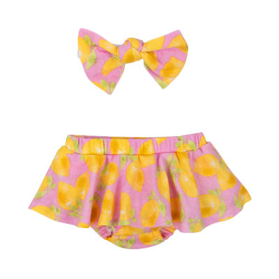 Baby Essentials Girls 3-pc. Short Set