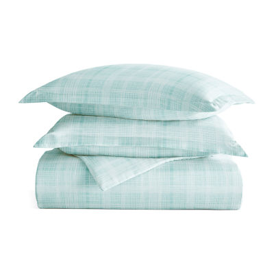 Casual Comfort™ Premium Ultra Soft Thatch Pattern Duvet Cover Set