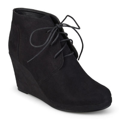 Journee Collection Womens Enter Wedge Booties