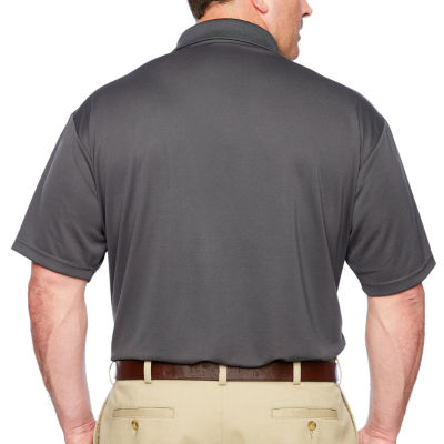 PGA TOUR® Short Sleeve Airflux Solid Polo- Big & Tall