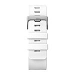 Iconnect By Timex Mens White Smart Watch Tw5m31400so