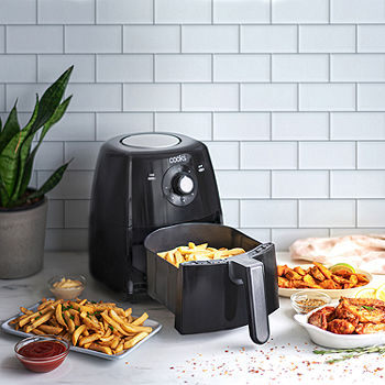 3.7 QT Personal Digital Air Fryer, 7 One-Touch Cooking Programs, Time and  Temper