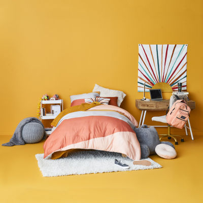 Home Expressions Retro Colorblock Complete Bedding & Accessories JCPenney