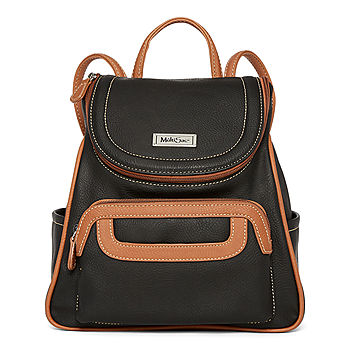 MultiSac Ladies Shoulder Bag Backpack Purse Brown Black Travel Multi Sac