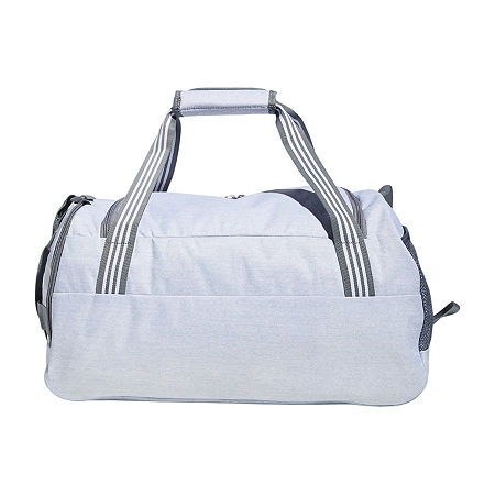 Adidas Squad 5 Small Duffel Bag, One Size, White