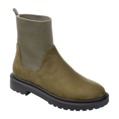 Journee Collection Womens Sabriel Block Heel Booties