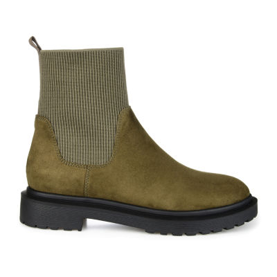 Journee Collection Womens Sabriel Block Heel Booties