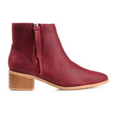 Jcpenney red hot sale booties