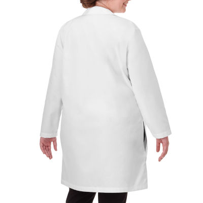 Meta Labwear 15113 37" Womens Plus Long Sleeve Lab Coat