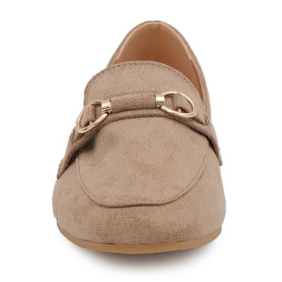 Yoki Womens Edline-10 Moc Closed Toe Ballet Flats