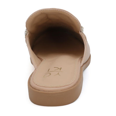 Yoki Womens Jacey-06 Moc Closed Toe Loafers