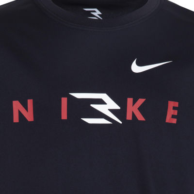 Nike 3BRAND by Russell Wilson Big Boys Dri-Fit Crew Neck Short Sleeve Graphic T-Shirt