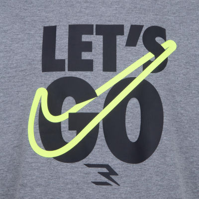 Nike 3BRAND by Russell Wilson Big Kid Boys Crew Neck Short Sleeve Regular Fit Graphic T-Shirt