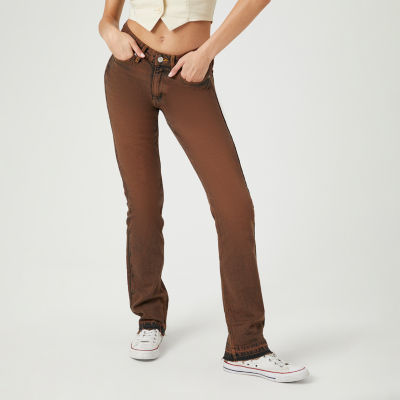 Women's Brown Bootcut Jeans