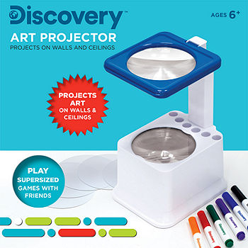 Discovery Kids Art Tracing Projector Kit for Kids, 32 Stencils and 12  Markers Included, Easy Portable Learn to Draw Sketch Machine : :  Toys